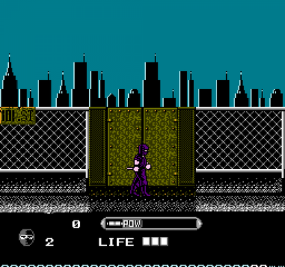 Wrath of the Black Manta gameplay image for Nintendo Entertainment System (NES) retro video game