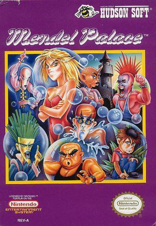 Mendel Palace cover art for Nintendo Entertainment System (NES) video game