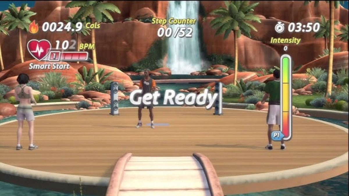 EA Sports Active 2 gameplay art for Nintendo Wii (Wii) video game