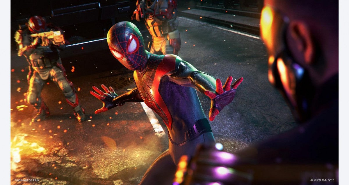 Marvel’s Spider-Man: Miles Morales [Ultimate Edition] gameplay for PlayStation 5 (PS5) action adventure video game