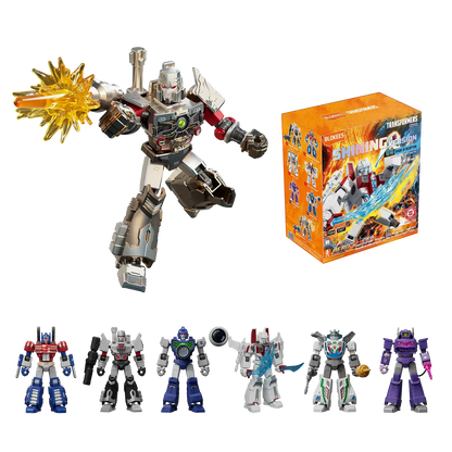 Blokees Transformers Shining Version 04 collectible mini action figure snap fit robot toy Autobot Decepticon character detailed poseable display piece for fans