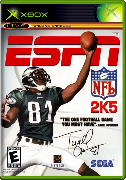 ESPN NFL 2K5 – Xbox (XBOX) Front Cover Art Video Game