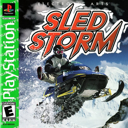 Sled Storm [Greatest Hits] cover art for PlayStation 1 (PS1) snowmobile racing video game