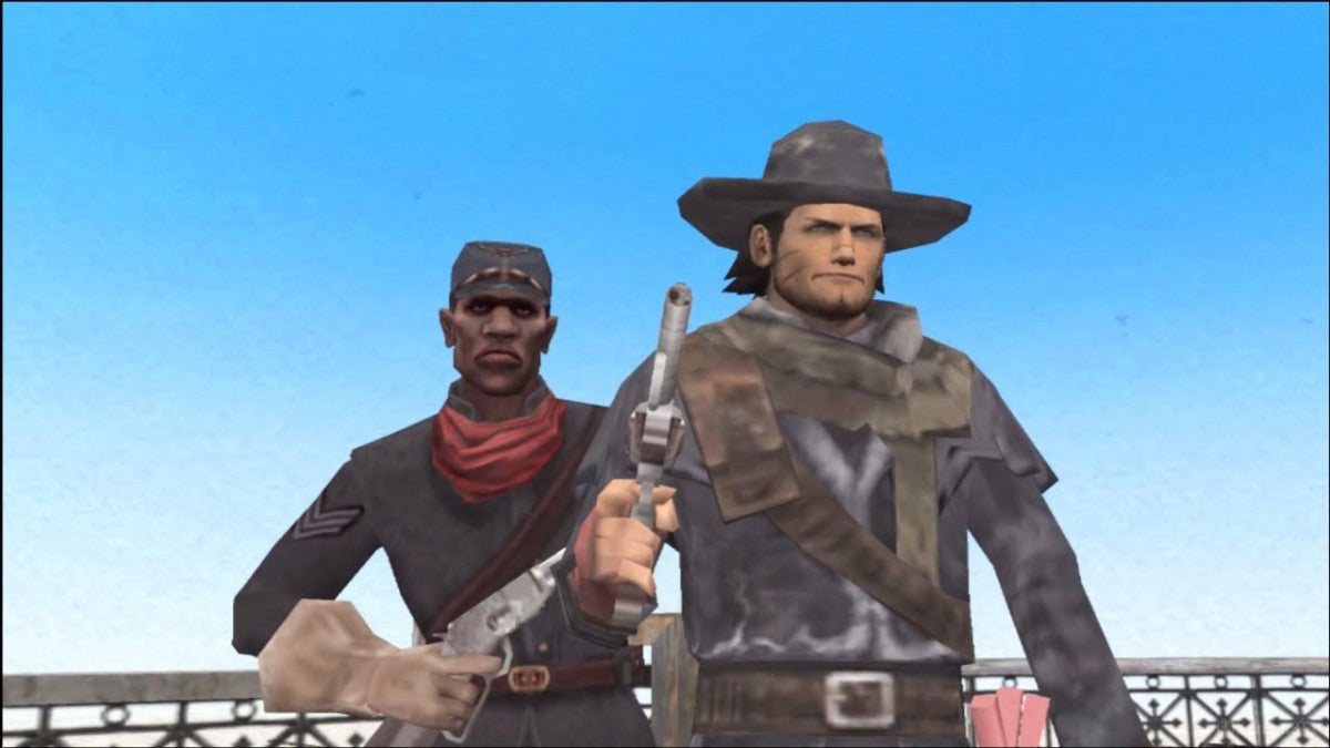Red Dead Revolver – PlayStation 2 (PS2) video game gameplay, third-person western action shooter.