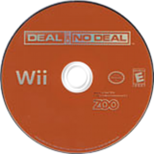 Deal or No Deal disc cover art for Nintendo Wii (Wii) video game 