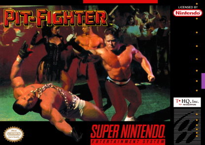 Pit-Fighter cover art for Super Nintendo Entertainment System (SNES) video game