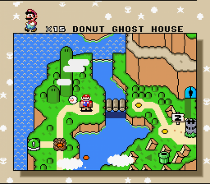 Super Mario World [Players Choice] – Super Nintendo Entertainment System (SNES) gameplay for retro platformer video game