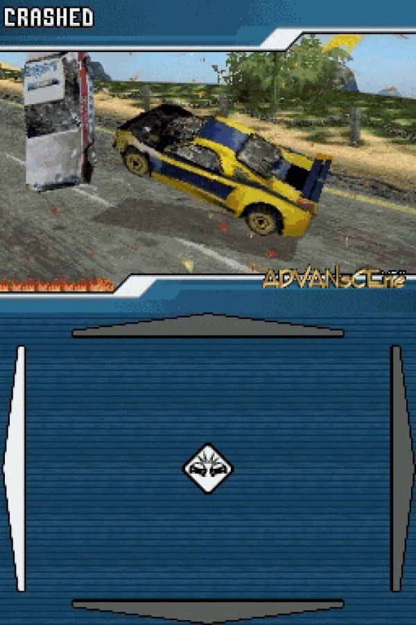 Burnout Legends gameplay for Nintendo DS (DS) arcade racing video game