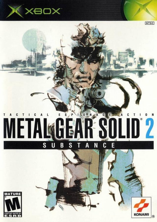 Metal Gear Solid 2: Substance cover art for Xbox (XBOX) video game
