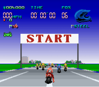 Full Throttle gameplay image for Super Nintendo Entertainment System SNES retro video game