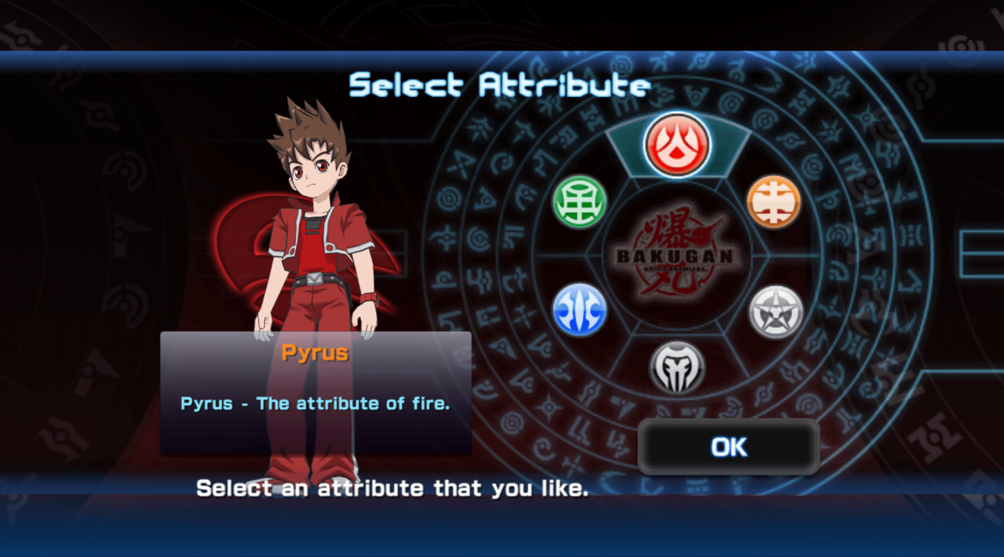 Bakugan: Battle Brawlers Gameplay art for Nintendo Wii (Wii) video game