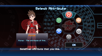 Bakugan: Battle Brawlers Gameplay art for Nintendo Wii (Wii) video game