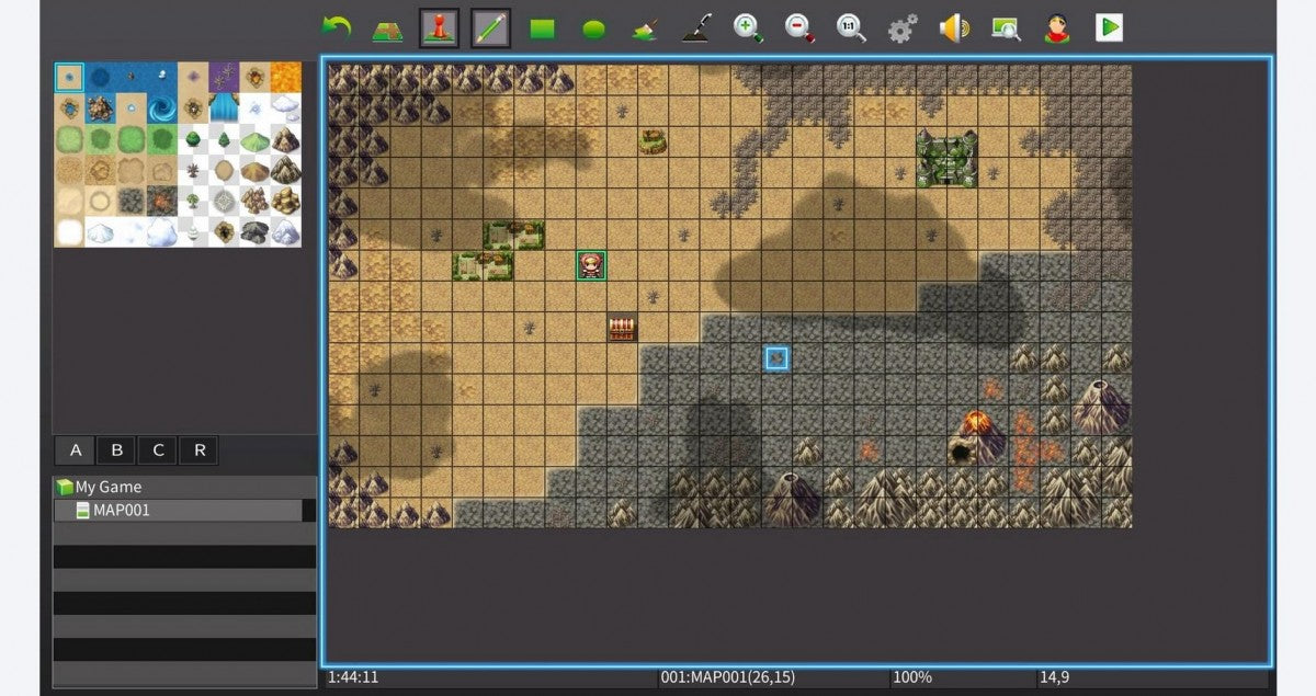 RPG Maker MV – PlayStation 4 (PS4) video game gameplay, role-playing simulation title
