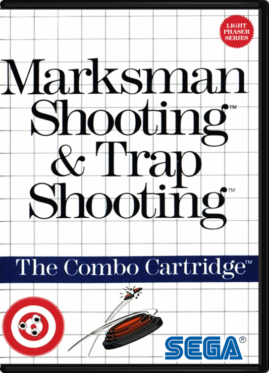 Marksman Shooting and Trap Shooting cover art for Sega Master System (SMS) video game