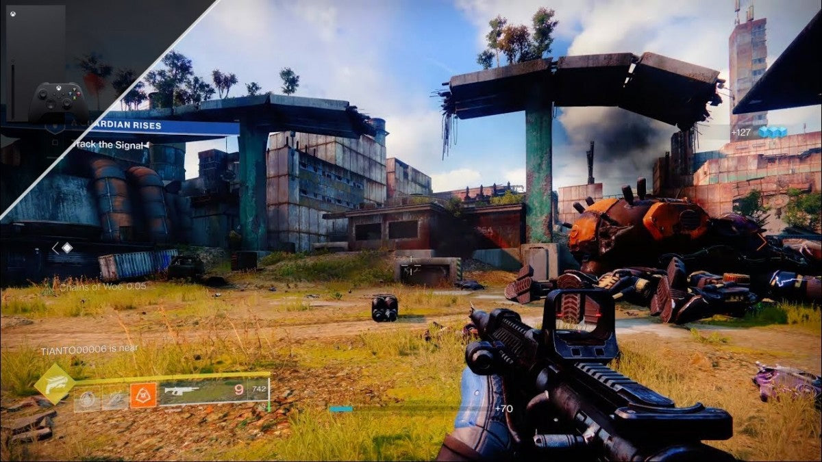 Destiny 2 Xbox One sci-fi shooter with cooperative missions, raids, and fast-paced action in expansive interplanetary worlds gameplay