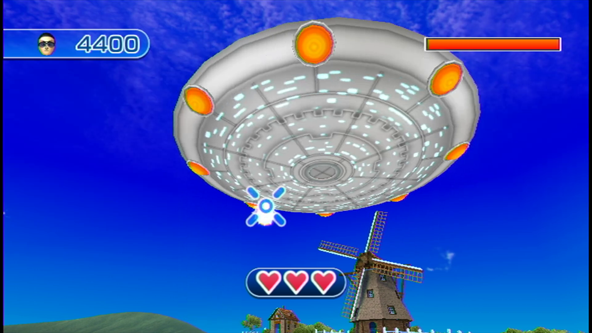 Wii Play Motion gameplay for Nintendo Wii (Wii) featuring motion‑controlled mini‑games that showcase the Wii Remote Plus, with playful activities like ice cream balancing, stone skipping, and ghost hunting.