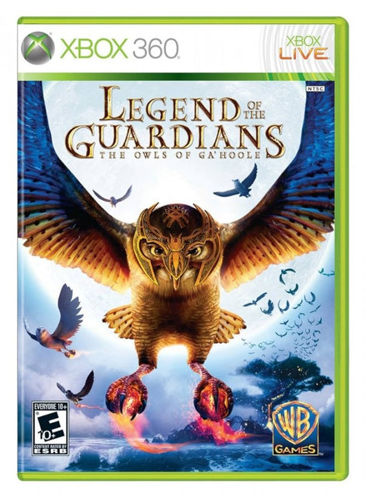 Legend of the Guardians: The Owls of Ga'Hoole cover art for Xbox 360 (X360) video game