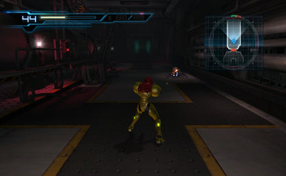 Metroid Other M retro Wii video game Metroid sci fi action adventure third person shooter space exploration bounty hunter combat cinematic gameplay console title Nintendo Wii release gameplay