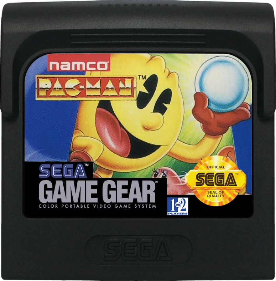 Pac-Man cartridge for Sega Game Gear (GG) video game