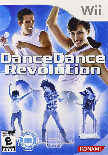 Dance Dance Revolution cover art for Nintendo Wii (Wii) video game