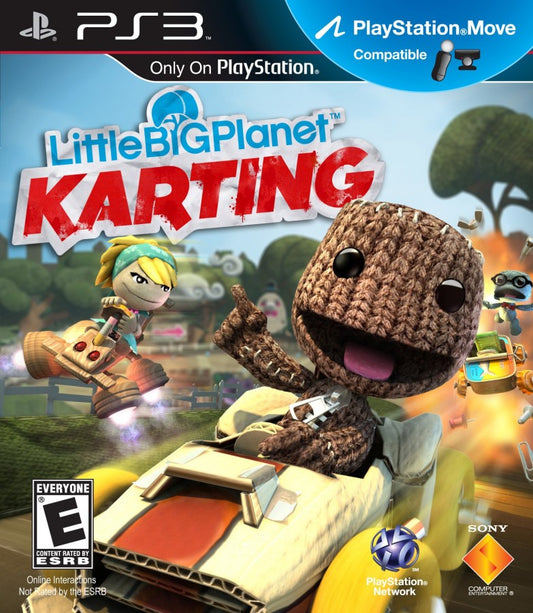 LittleBigPlanet Karting cover art PlayStation 3 (PS3) video game