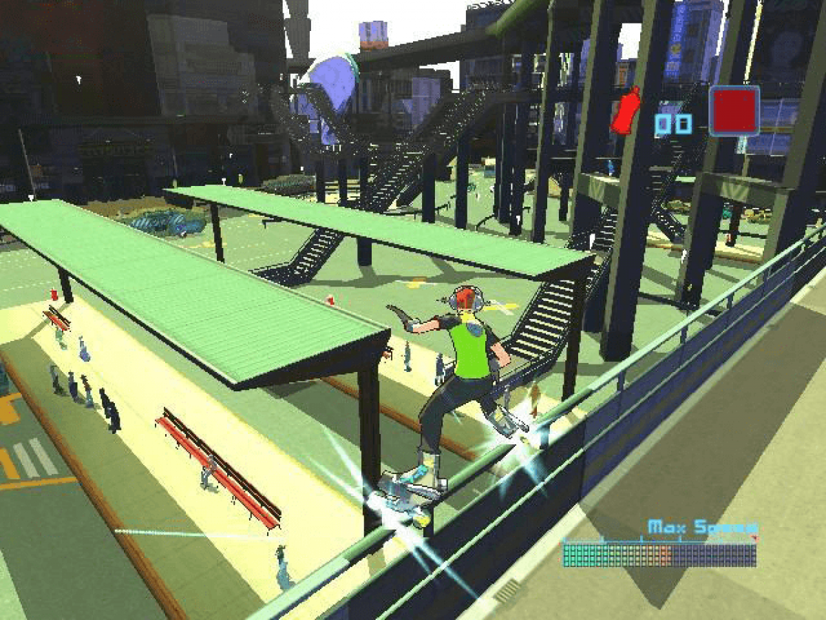 Sega GT 2002 / Jet Set Radio Future [Dual Pack] gameplay for Xbox (XBOX) video game