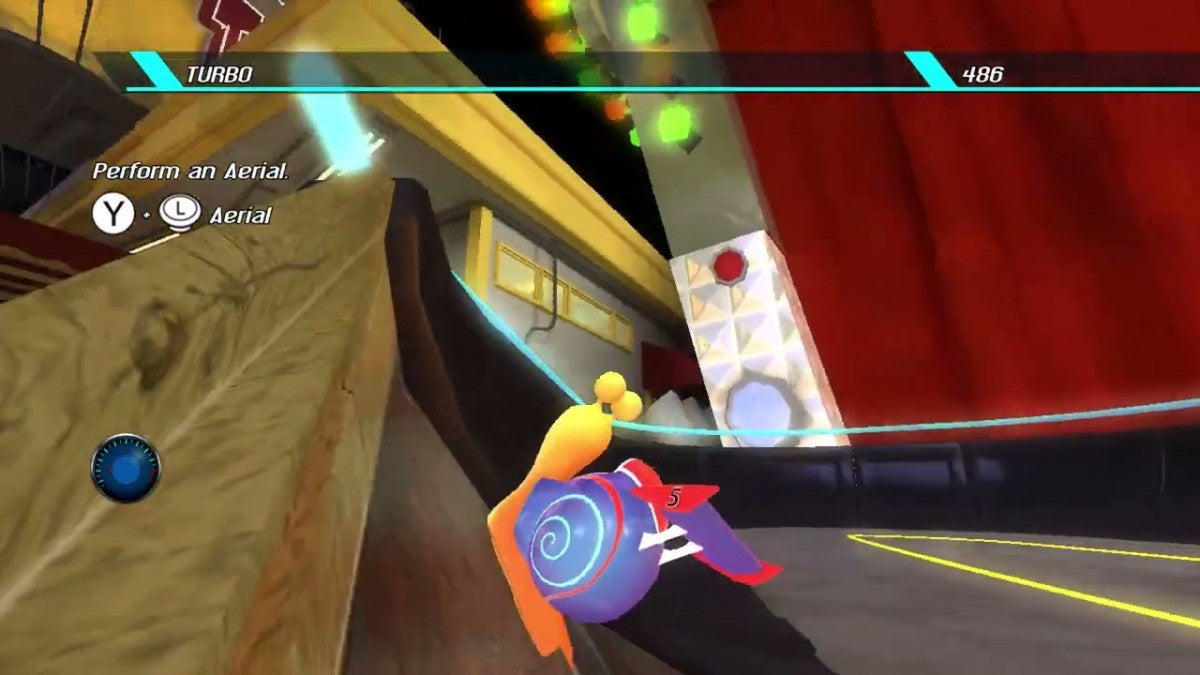 Turbo Super Stunt Squad gameplay art for Nintendo Wii U (WiiU) video game 