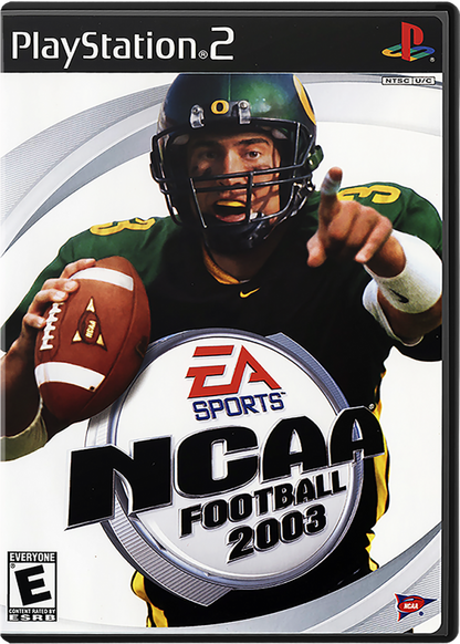 NCAA Football 2003 – PlayStation 2 (PS2) college football sports video game cover art