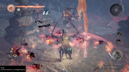 Nioh PlayStation 4 PS4 for action role playing video game fans featuring fast paced samurai combat challenging soulslike gameplay mythical Japanese folklore intense boss battles deep weapon customization character progression immersive adventure collectible gaming appeal gameplay