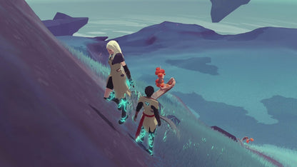 Haven Limited Run Collector’s Edition for the PlayStation 4 featuring a romantic sci fi RPG experience with exploration cooperative gameplay turn based battles and a premium physical set including collectibles and special packaging gameplay