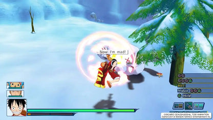 One Piece Unlimited World Red Day One edition disc for the PlayStation 3 featuring action adventure gameplay with open areas boss battles character abilities and a story driven journey starring Luffy and the Straw Hat Pirates in a vibrant anime world gameplay