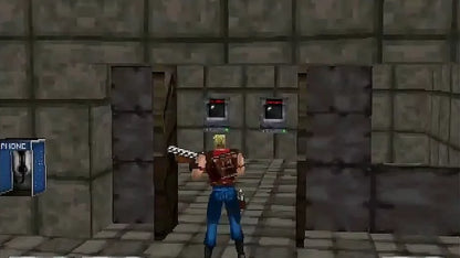 Duke Nukem Time to Kill Greatest Hits PlayStation 1 PS1 for third person shooter video game fans featuring Duke Nukem action packed combat time travel missions powerful weapons enemy encounters explosive environments challenging levels and classic PlayStation gaming collectible appeal gameplay