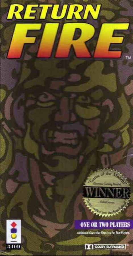 Return Fire cover art for Panasonic 3DO (3DO) video game