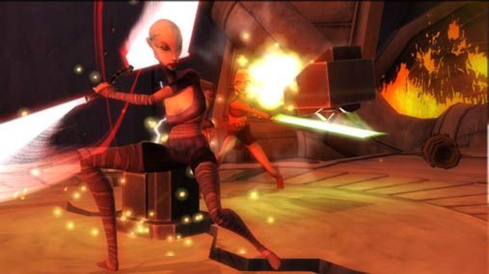 Star Wars: The Clone Wars: Lightsaber Duels – Nintendo Wii (Wii) lightsaber fighting action video game gameplay
