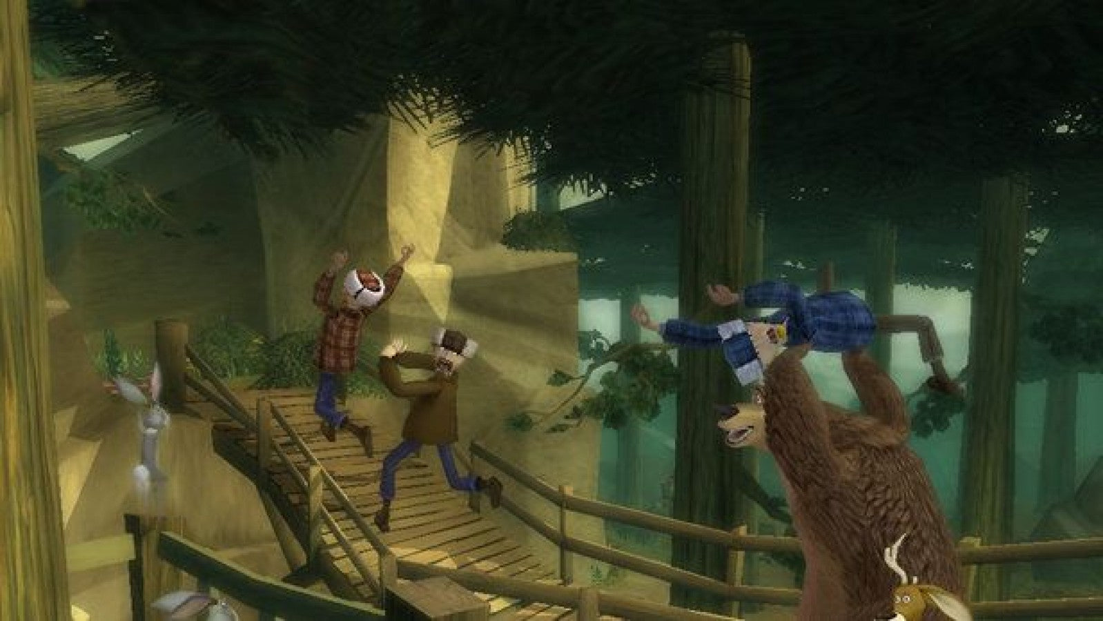 Open Season – PlayStation 2 (PS2) video game gameplay, action-adventure platformer game.