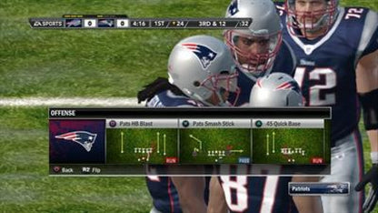Madden NFL 12 gameplay for PlayStation 3 (PS3) video game