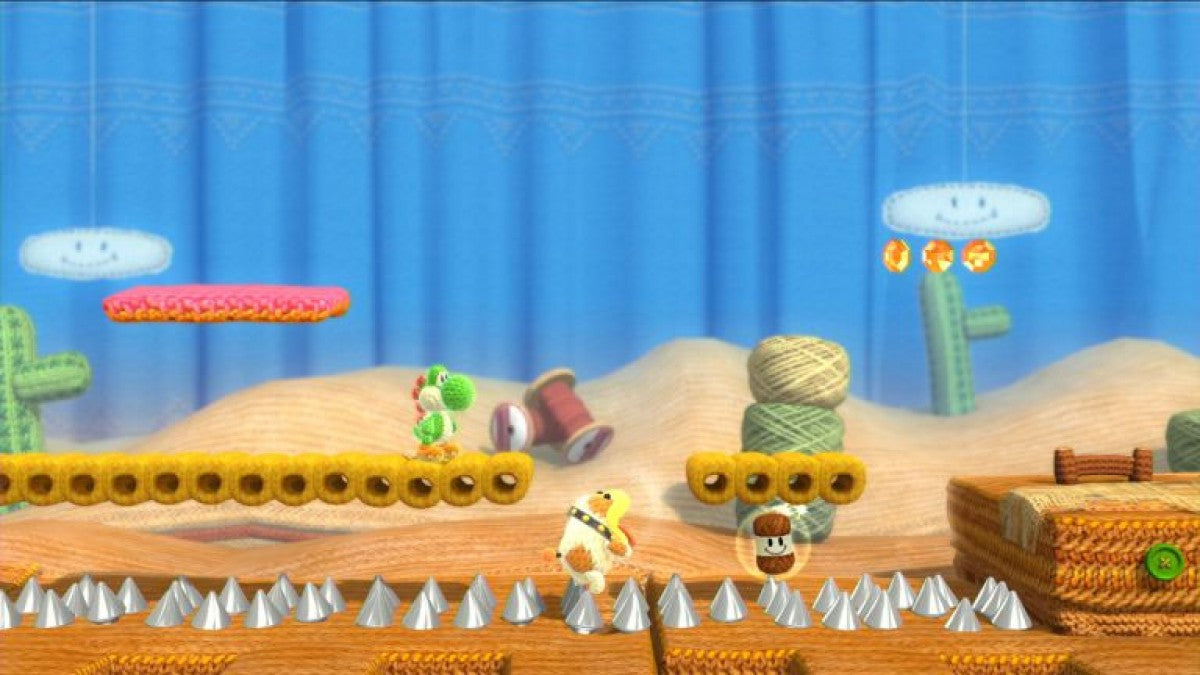 Yoshi's Woolly World Gameplay art for Nintendo Wii U (WiiU) video game 