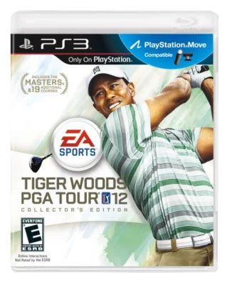 Tiger Woods PGA Tour 12 [The Masters Collector's Edition] cover art for PlayStation 3 (PS3) video game