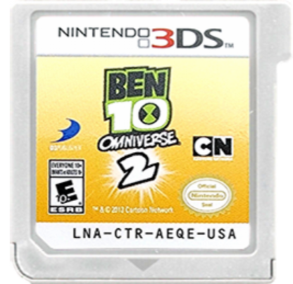 Ben 10: Omniverse 2 cartridge for Nintendo 3DS (3DS) action-adventure video game