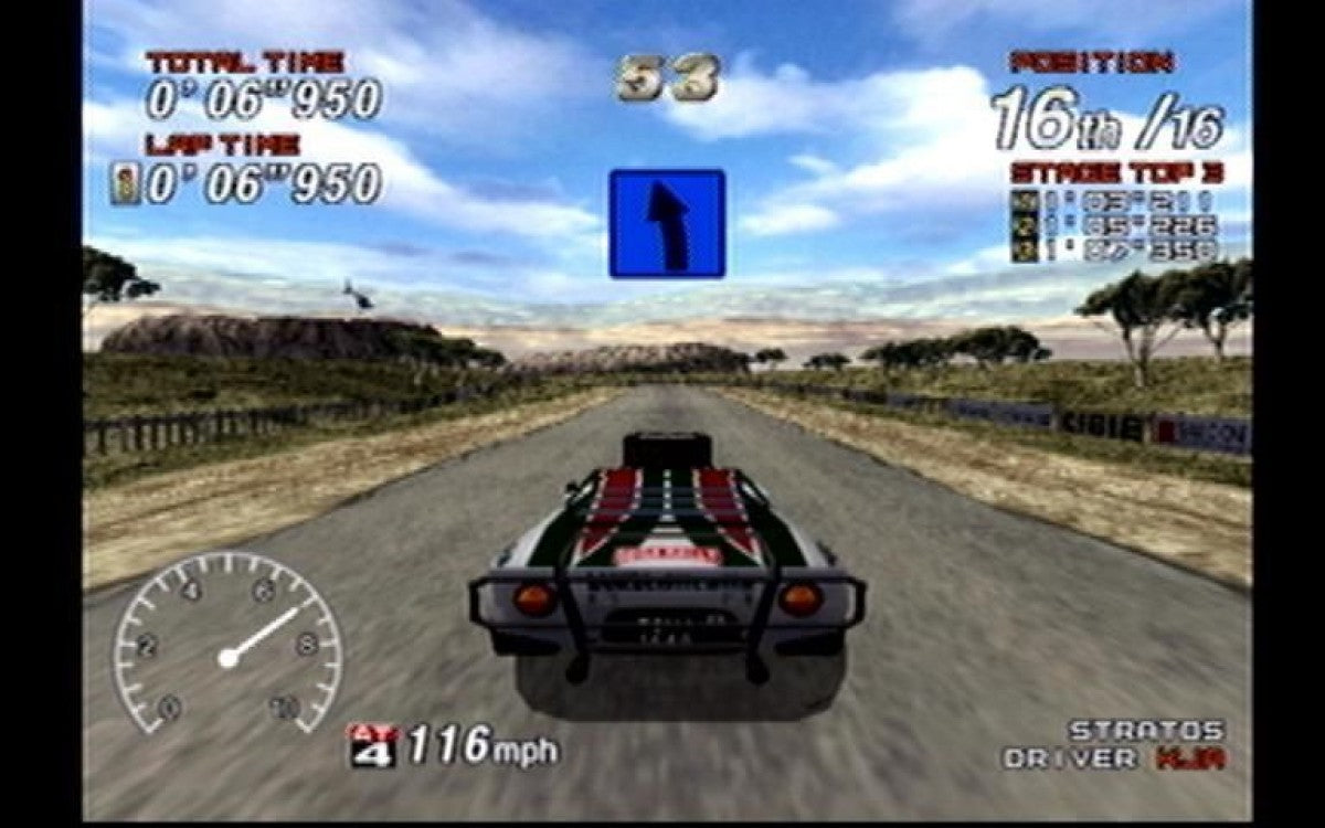 Sega Rally 2: Sega Rally Championship – gameplay for Sega Dreamcast (DC) video game