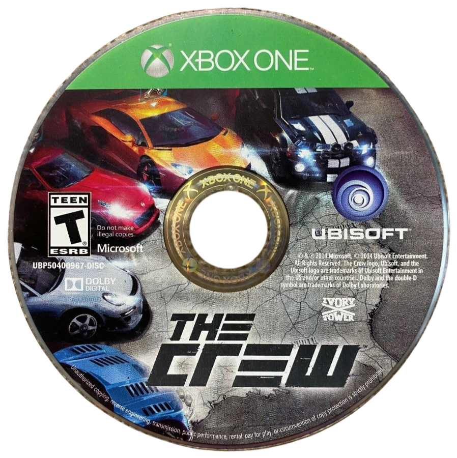 The Crew – Xbox One (XONE) disc for open-world racing video game