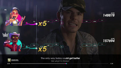 Let's Sing Country gameplay for Xbox One (XONE) music video game