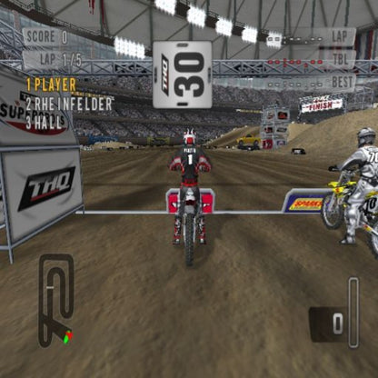 MX vs. ATV Unleashed [Greatest Hits] – PlayStation 2 (PS2) off-road racing video game gameplay