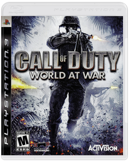 Call of Duty: World at War cover art for PlayStation 3 (PS3) video game