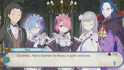 Re:ZERO: Starting Life in Another World: The Prophecy of the Throne – PlayStation 4 (PS4) video game gameplay, Japanese role-playing game