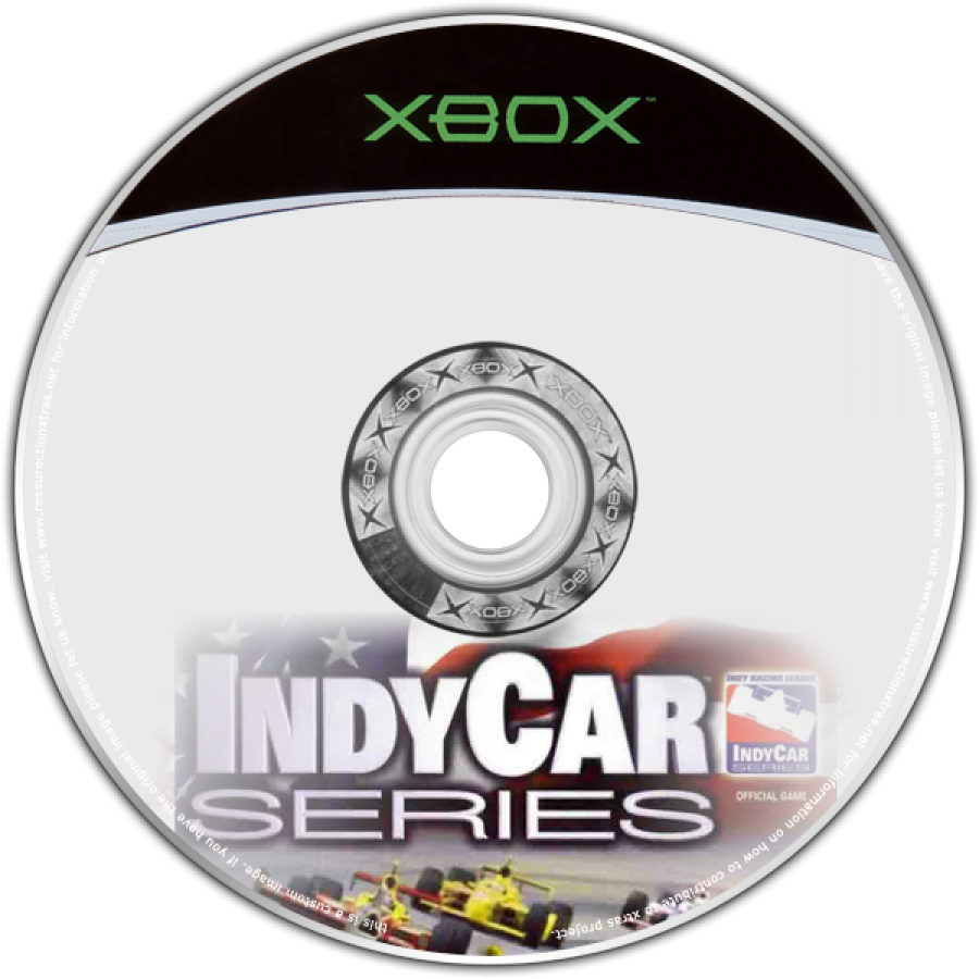 IndyCar Series – Xbox (XBOX) Front Disc Art Video Game  