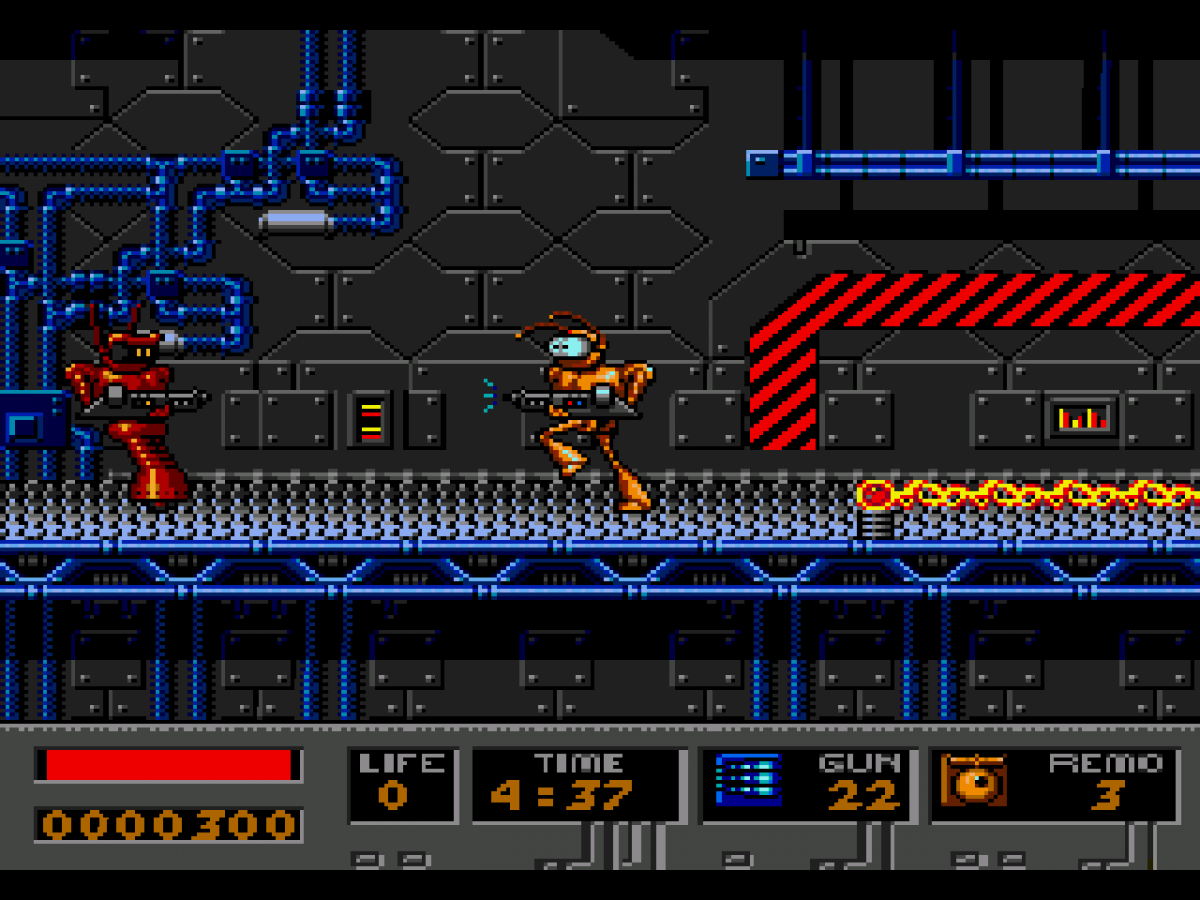 B.O.B. Sega Genesis retro video game action platformer gameplay (1993)