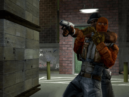 50 Cent: Bulletproof for Xbox (XBOX) at Gamers INC, featuring an intense street-action shooter where you play as 50 Cent in a gritty underworld conspiracy with a high-energy hip-hop soundtrack and arcade-style combat gameplay screenshot