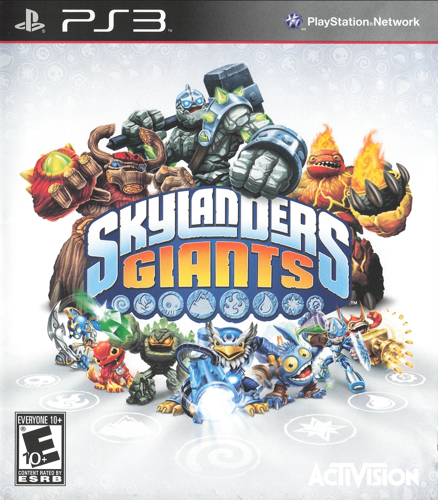 Skylanders: Giants cover art for PlayStation 3 (PS3) video game