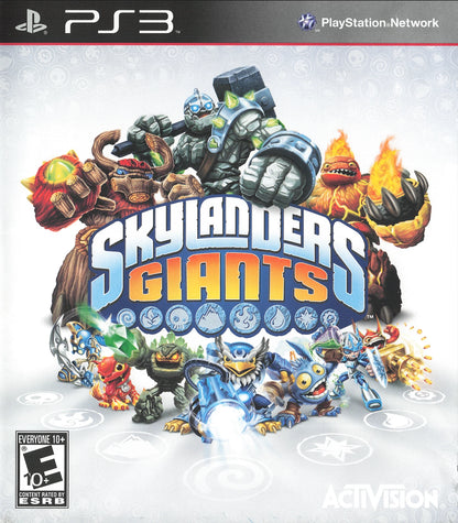 Skylanders: Giants cover art for PlayStation 3 (PS3) video game